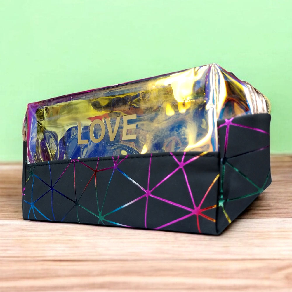 Cartuchera Love para maquillaje