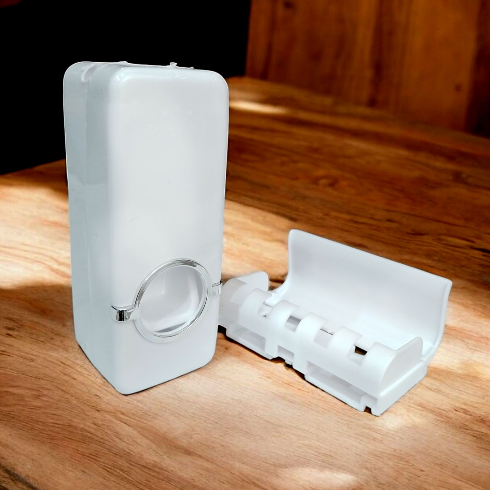Dispensador De Pasta Dental Organizador Cepillos Dental