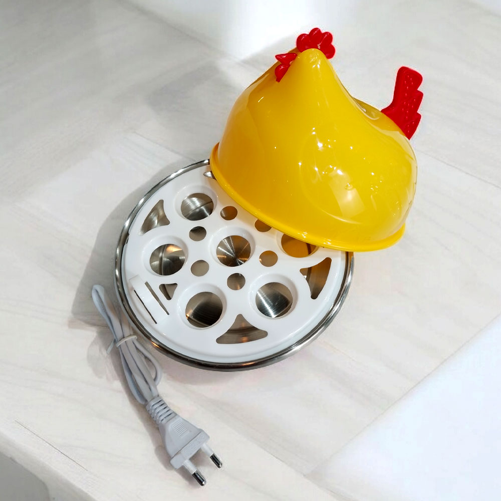 Hervidor eléctrico portátil para huevos