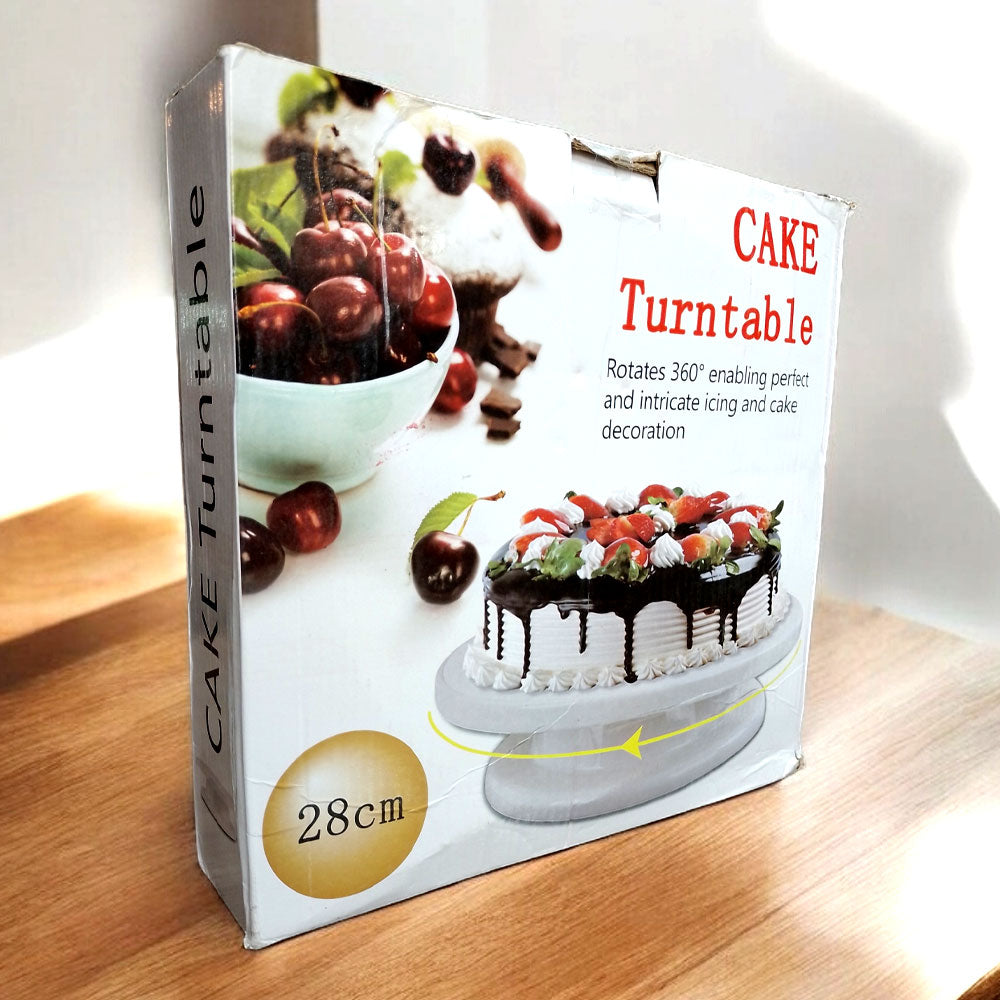 Base giratoria para decorar tortas