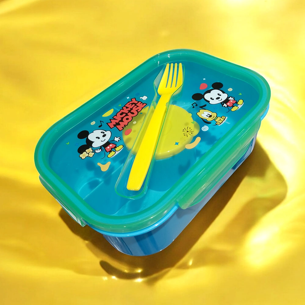 Tapper mickey mouse con cubierto