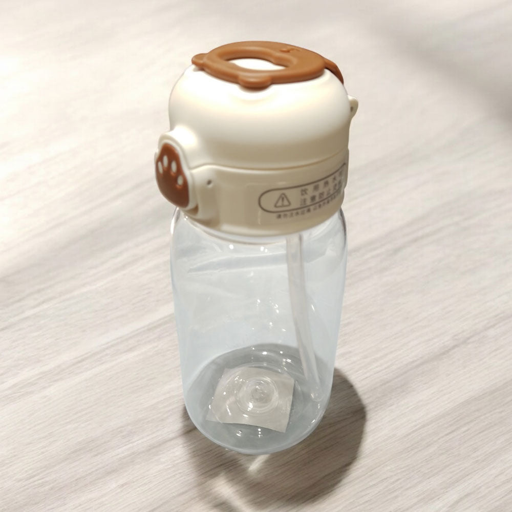 Tomatodo de tapa grande con bombilla transparente